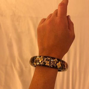 Louis Vuitton bracelet with Swarovski crystals